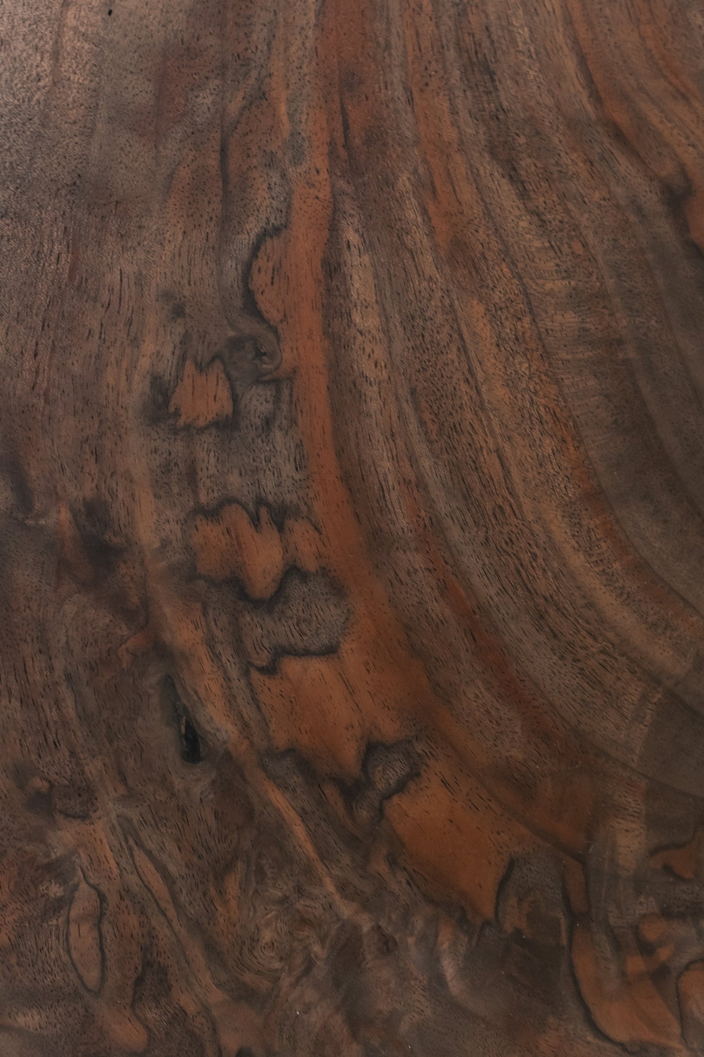 Round Walnut Coffee Table Hopes Woodshop