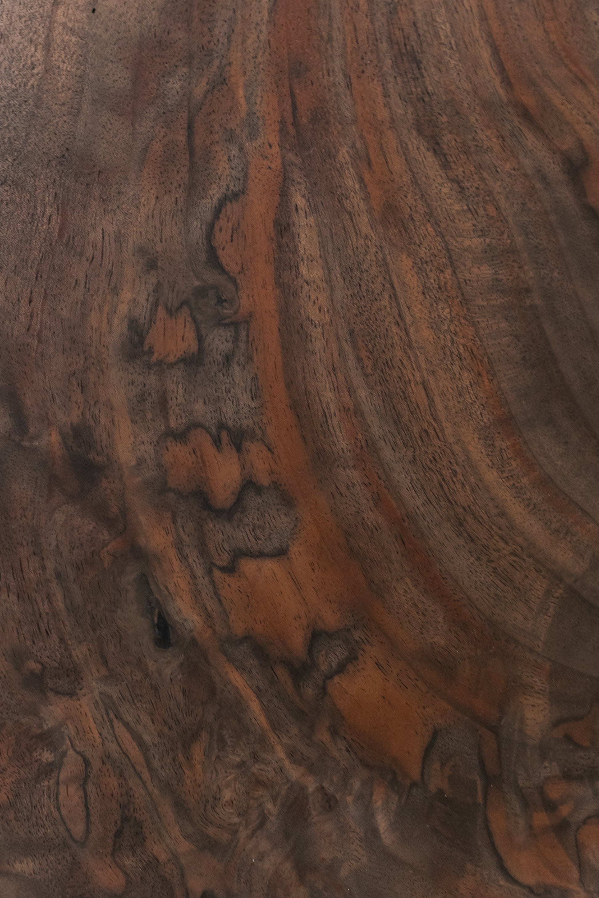 Round Walnut Coffee Table Hopes Woodshop