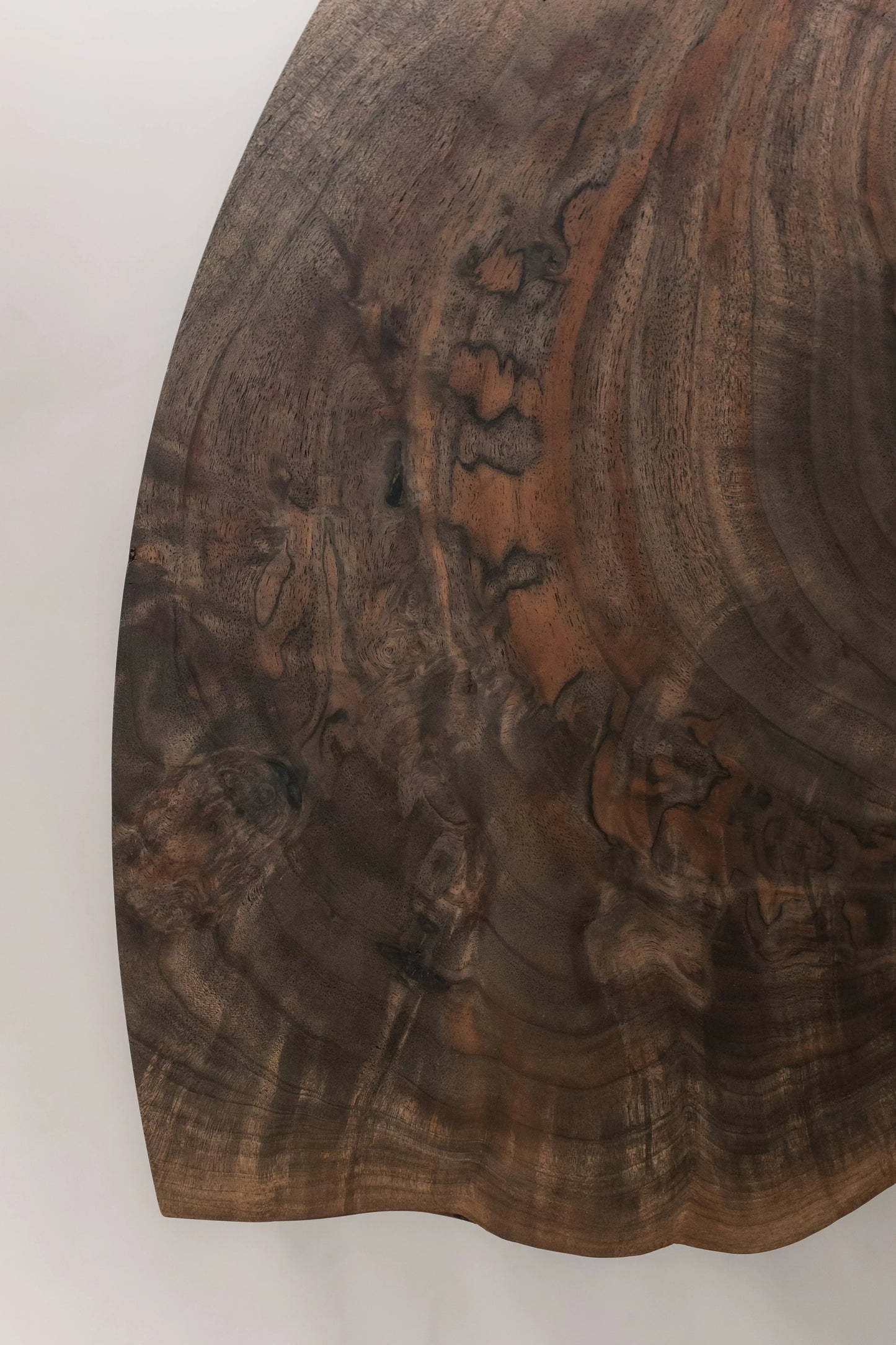 Round Walnut Coffee Table Hopes Woodshop