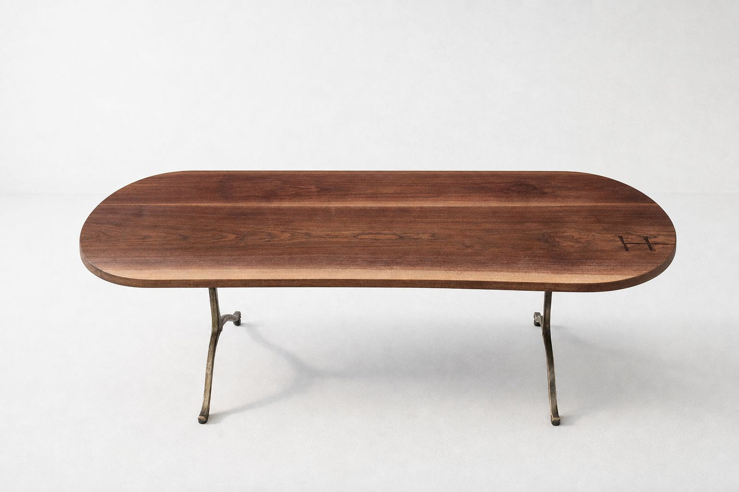 Wishbone Dining Table | Slab Wood Top