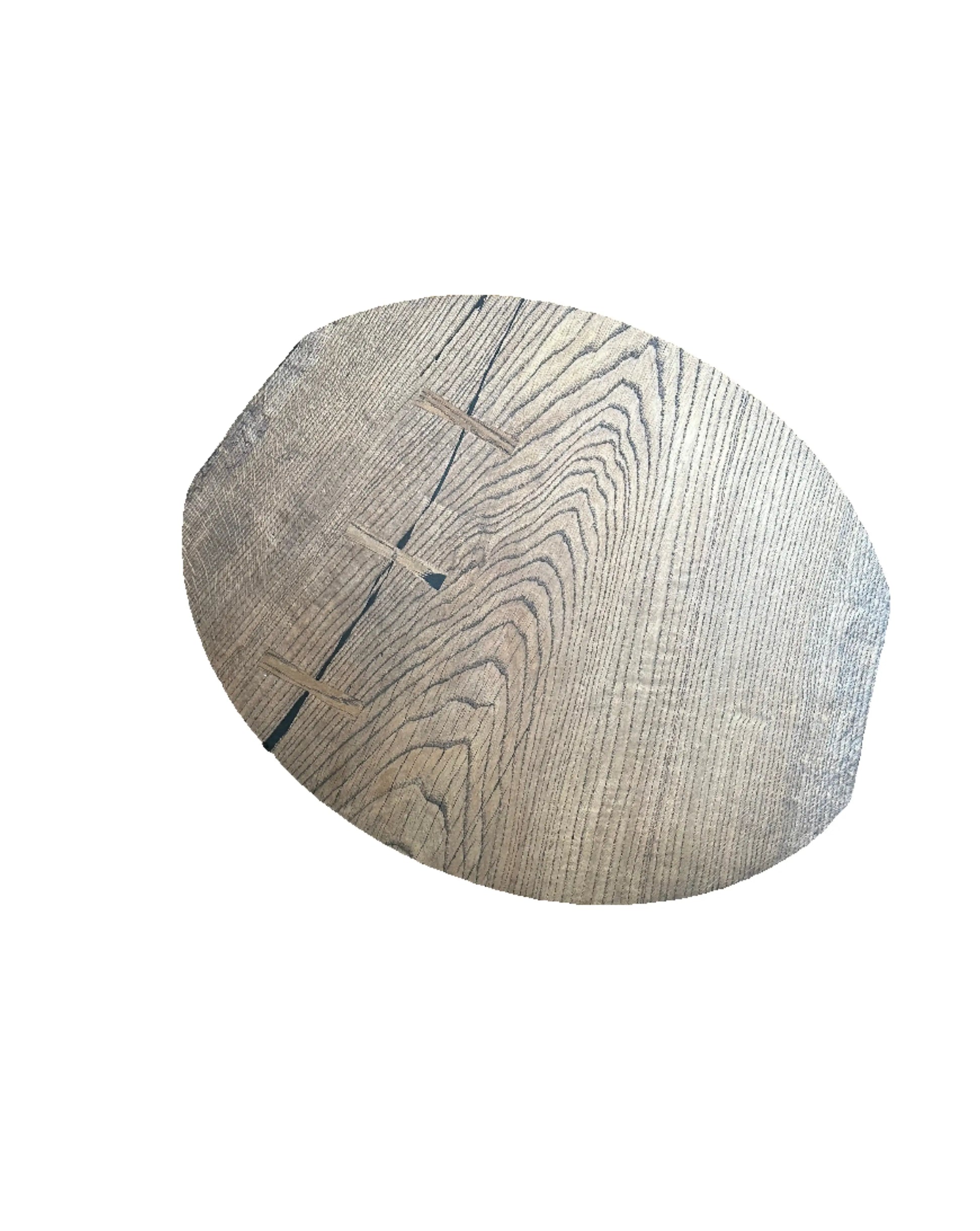Unique dark wood reclaimed coffee table Hopes Woodshop