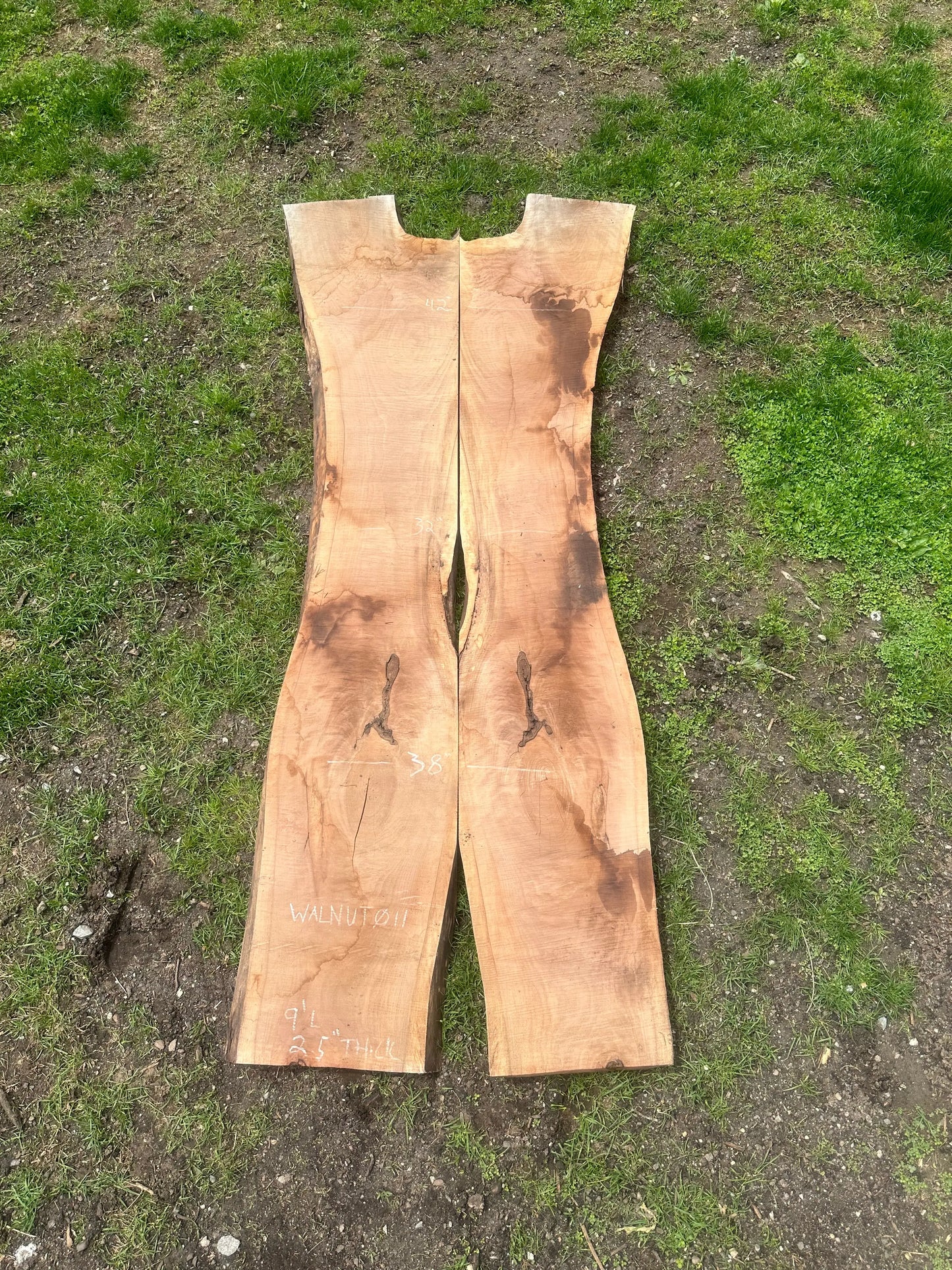 Walnut Bookmatch Slabs Hopes Woodshop