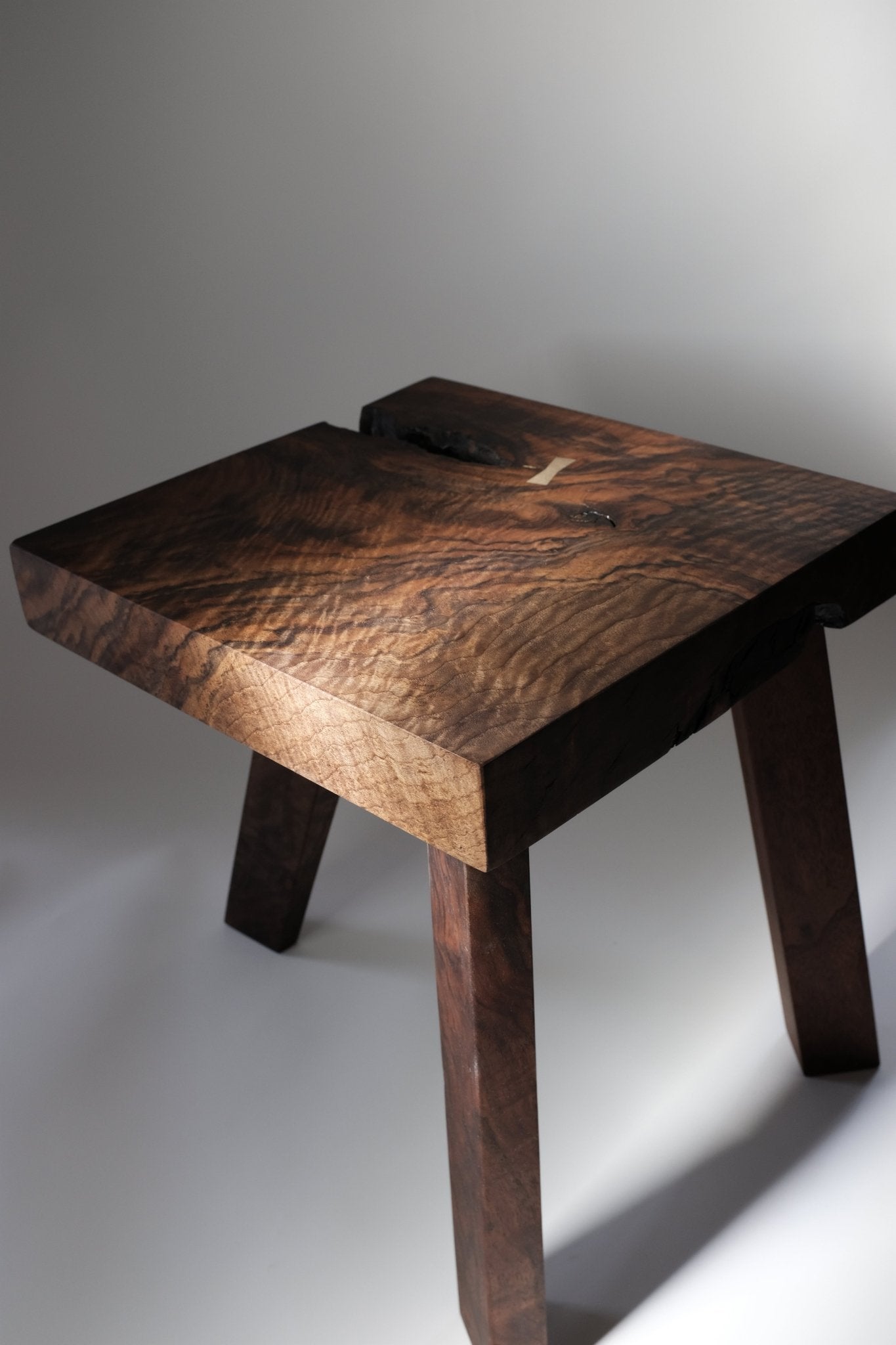 Bastogne Walnut small table - Hopes Woodshop