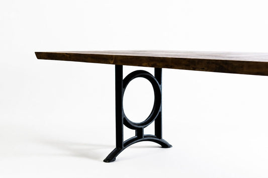 Ossana Cast Iron Metal Table Legs - Hopes Woodshop
